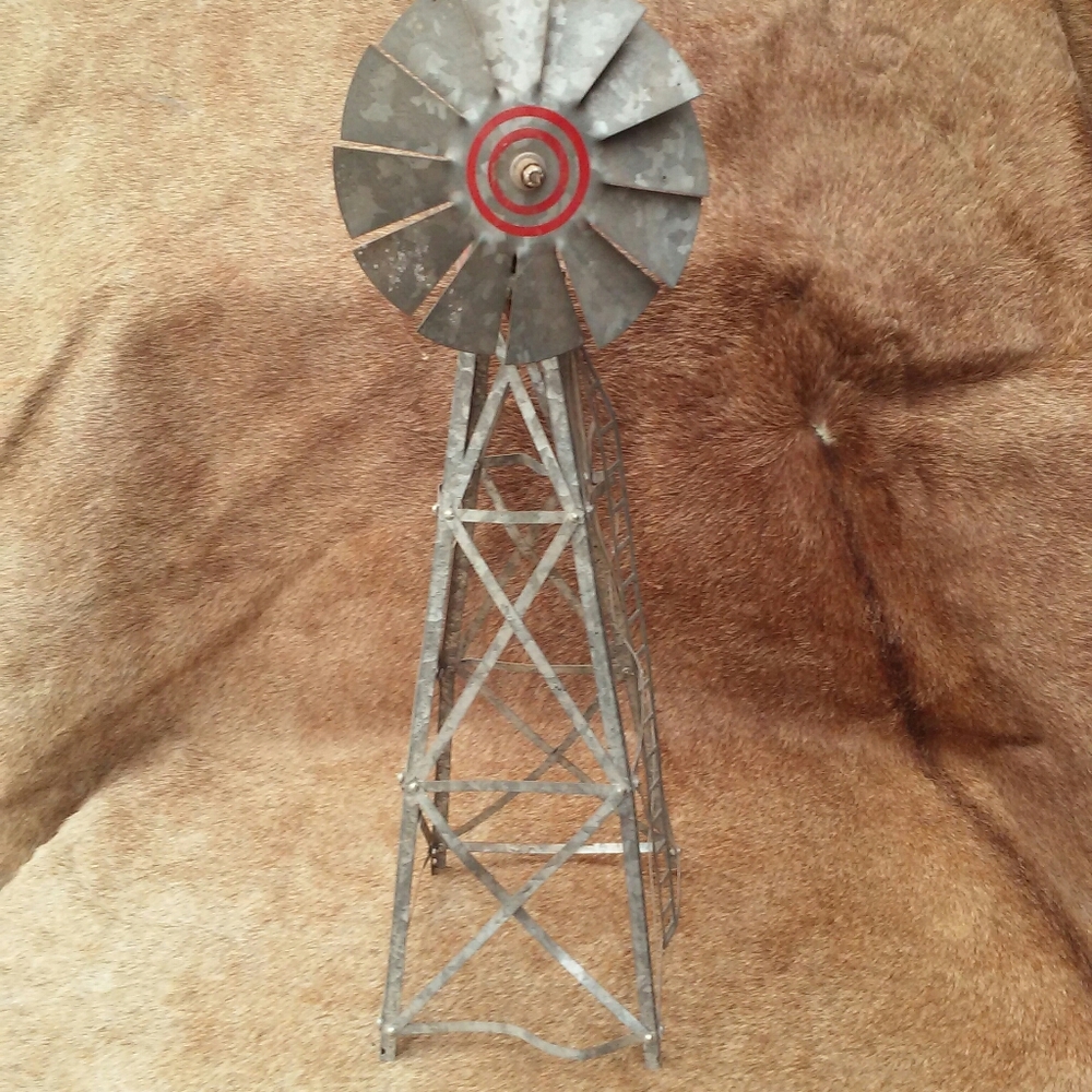 Decor Aluminum Windmill Weather Vane